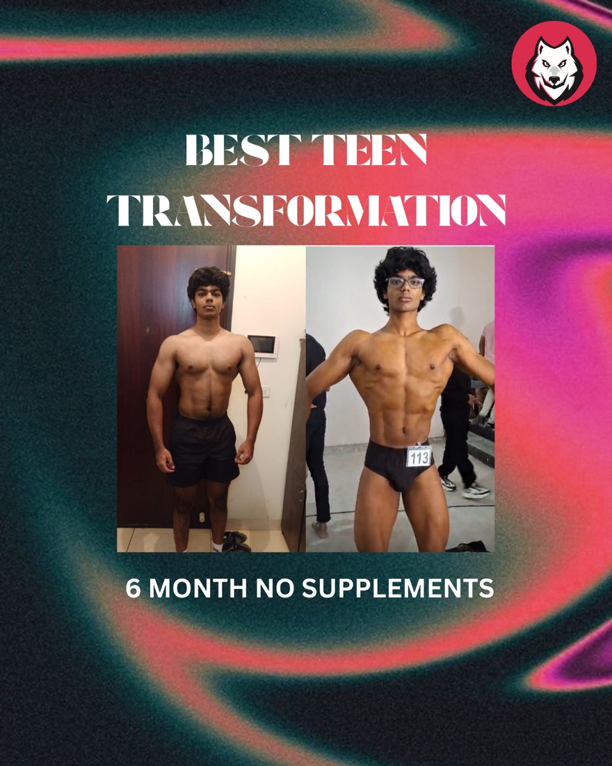 Best Teen Transformation - Team DSF Best teen transformation - DSF client before and after, six months, no supplements